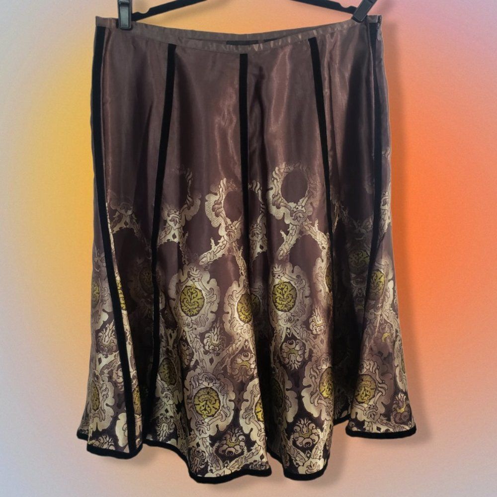 Apostrophe Skirt - Oriental Print -> 18